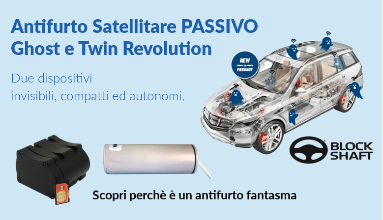 Antifurto Satellitare Passivo Ghost e Twin Revolution